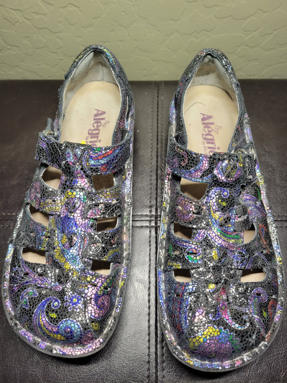 Alegria Pesca sandals PES-542 Size 36(US Size 6) - Picture 3 of 11